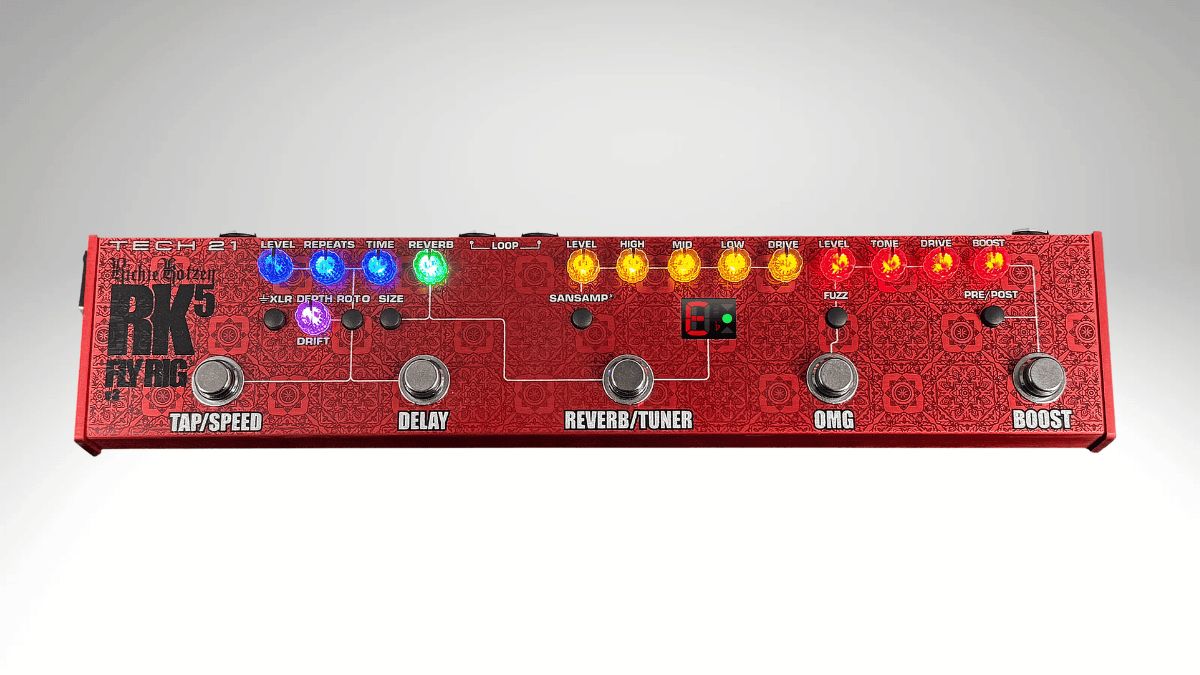 Gear News: Tech 21 Introduces Richie Kotzen RK5 Signature Fly Rig