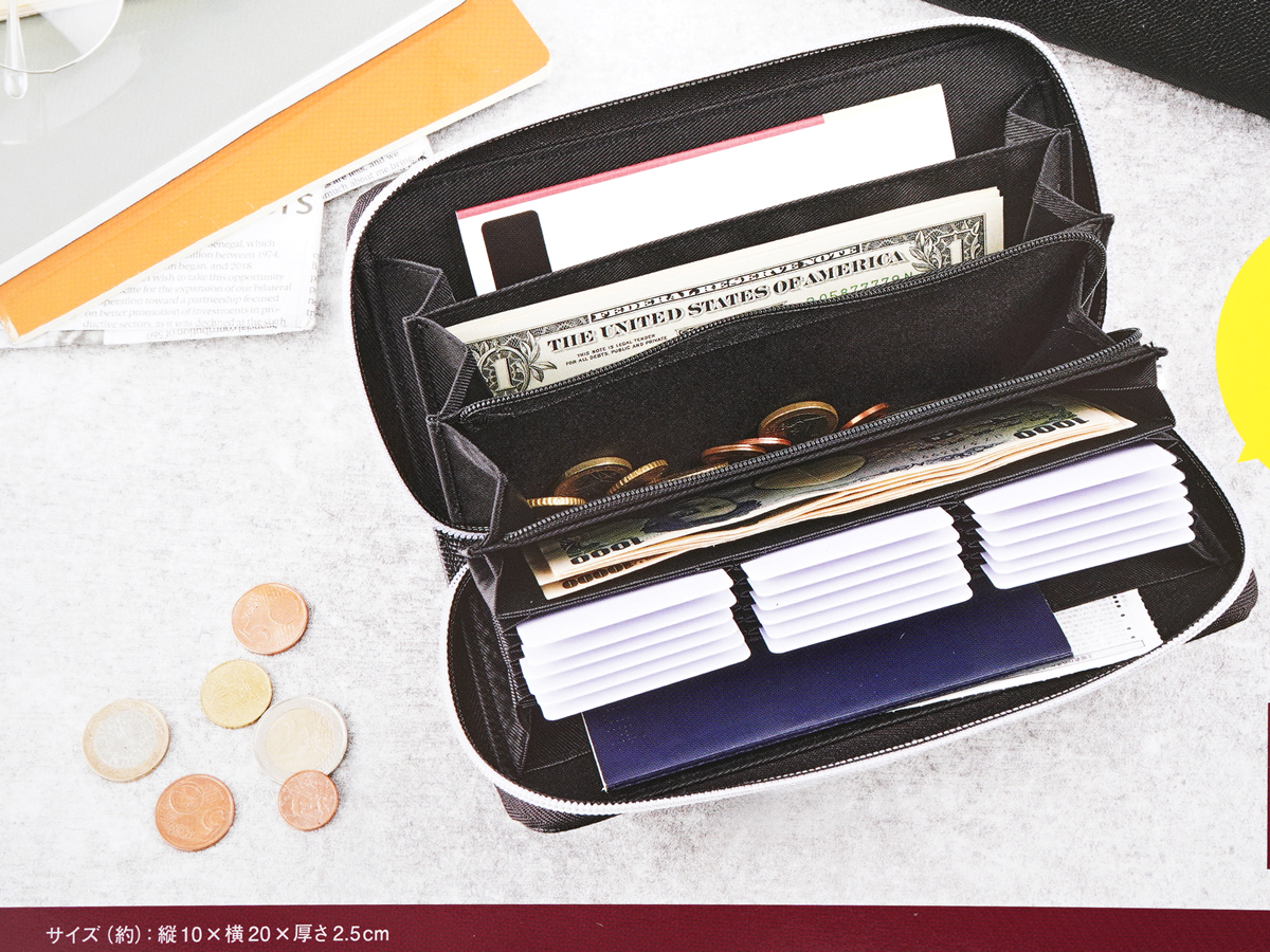 URBAN RESEARCH 高機能じゃばら式長財布BOOK | みんなの付録レビュー