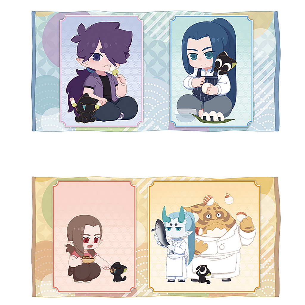 セガプライズ2月『羅小黒戦記』ぬいぐるみ、ポーチ、バスタオル