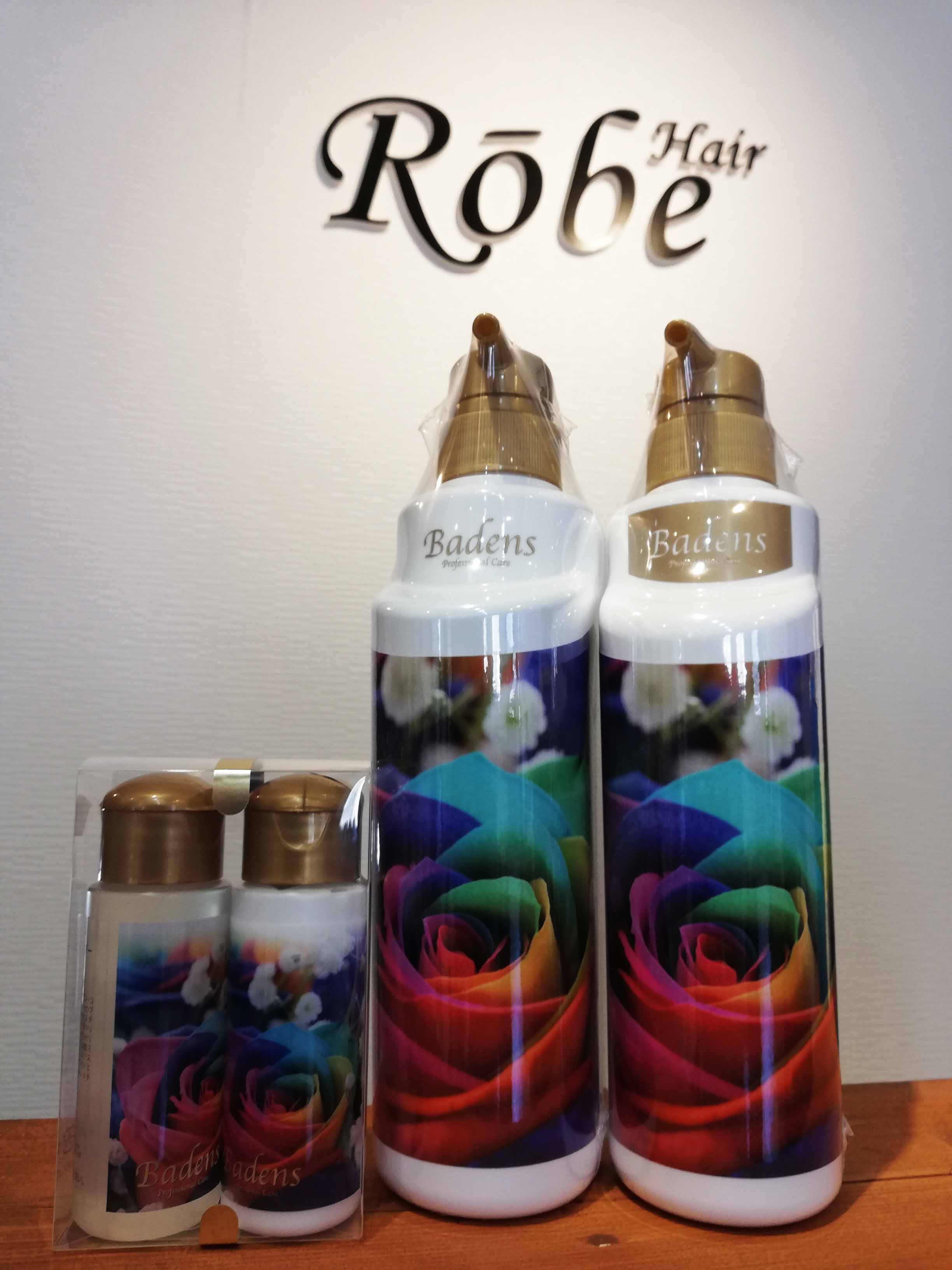 バーデンスシャンプー レインボーローズ | RobeHair ローブヘアー