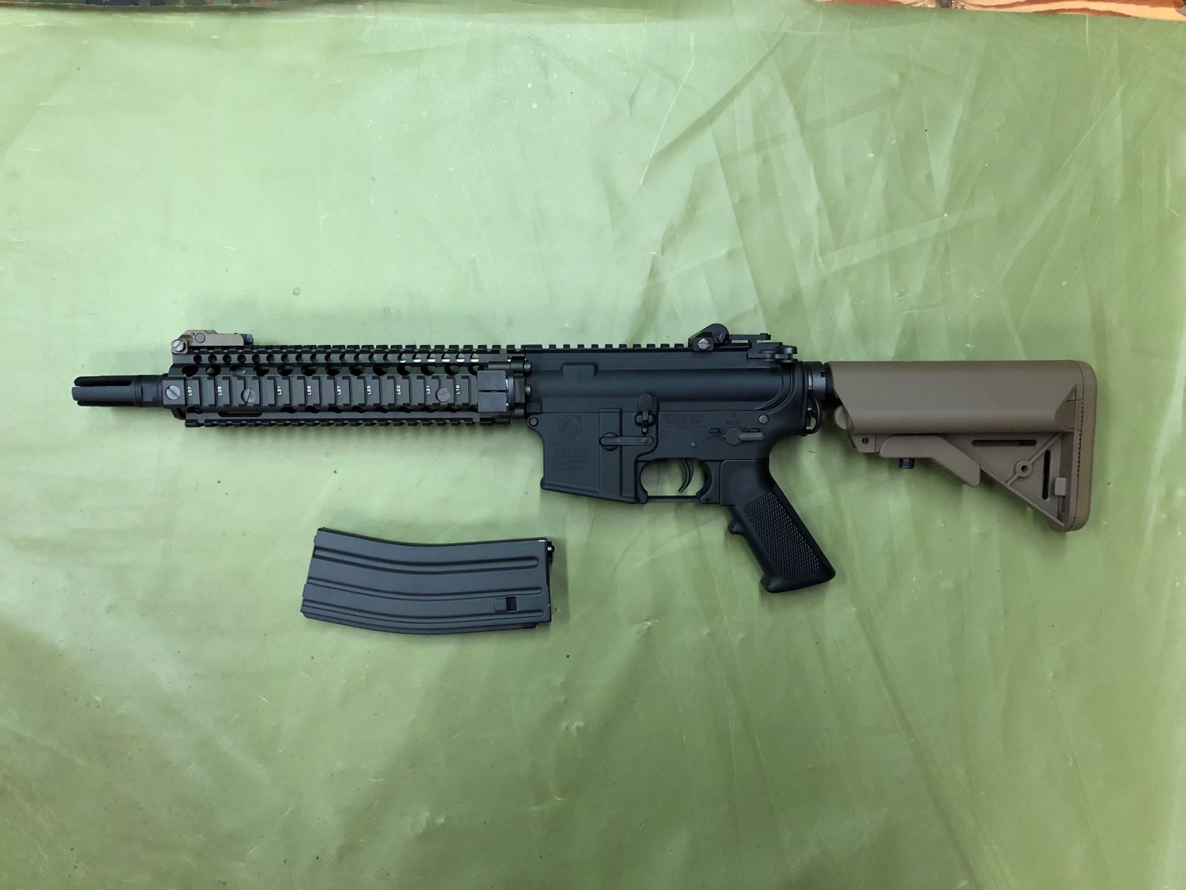 東京マルイ Mk18 Mod. 1 次世代電動ガンのカスタムをさせて頂きました