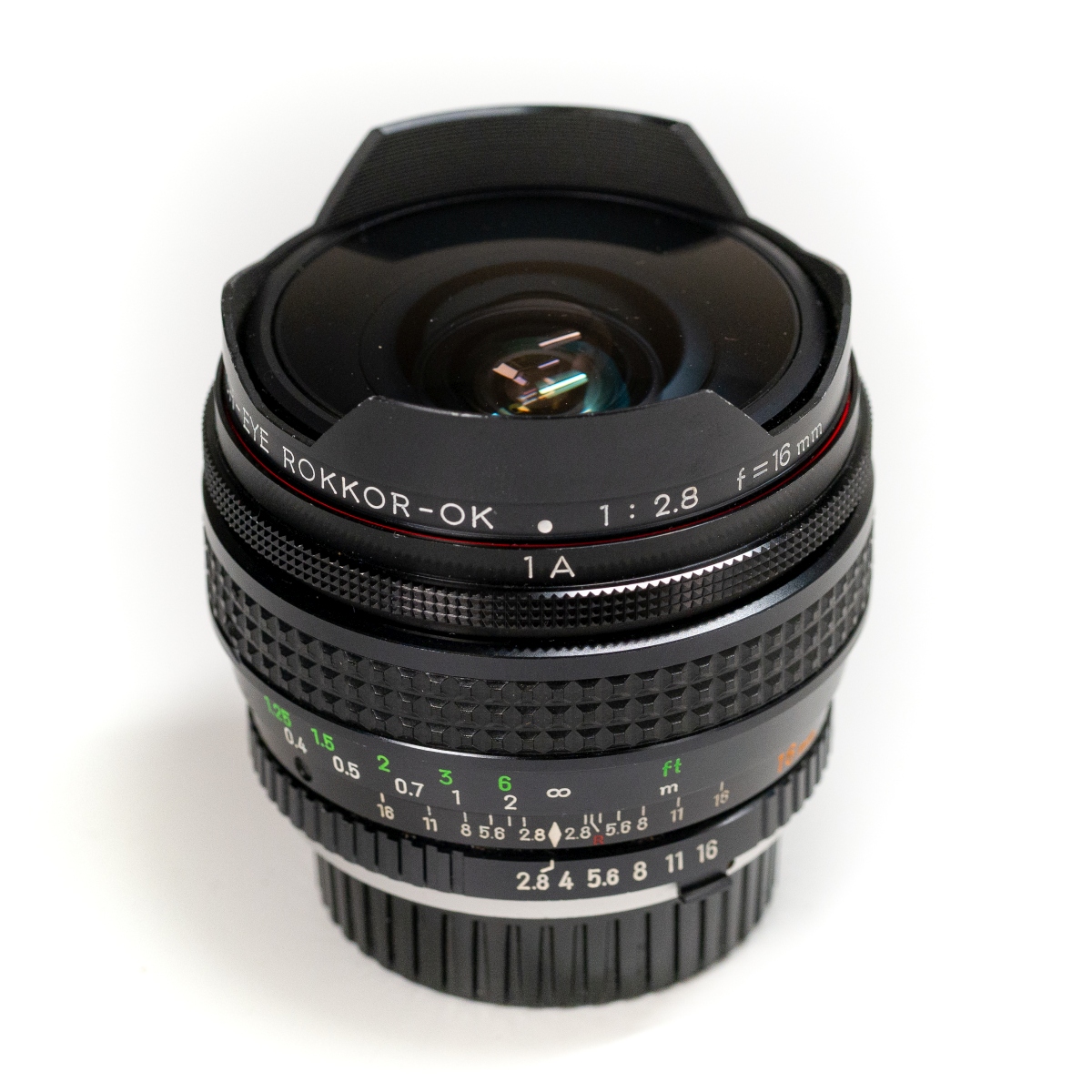 The Fish List • Minolta MC Fish-Eye Rokkor-X OK 16mm f/2.8