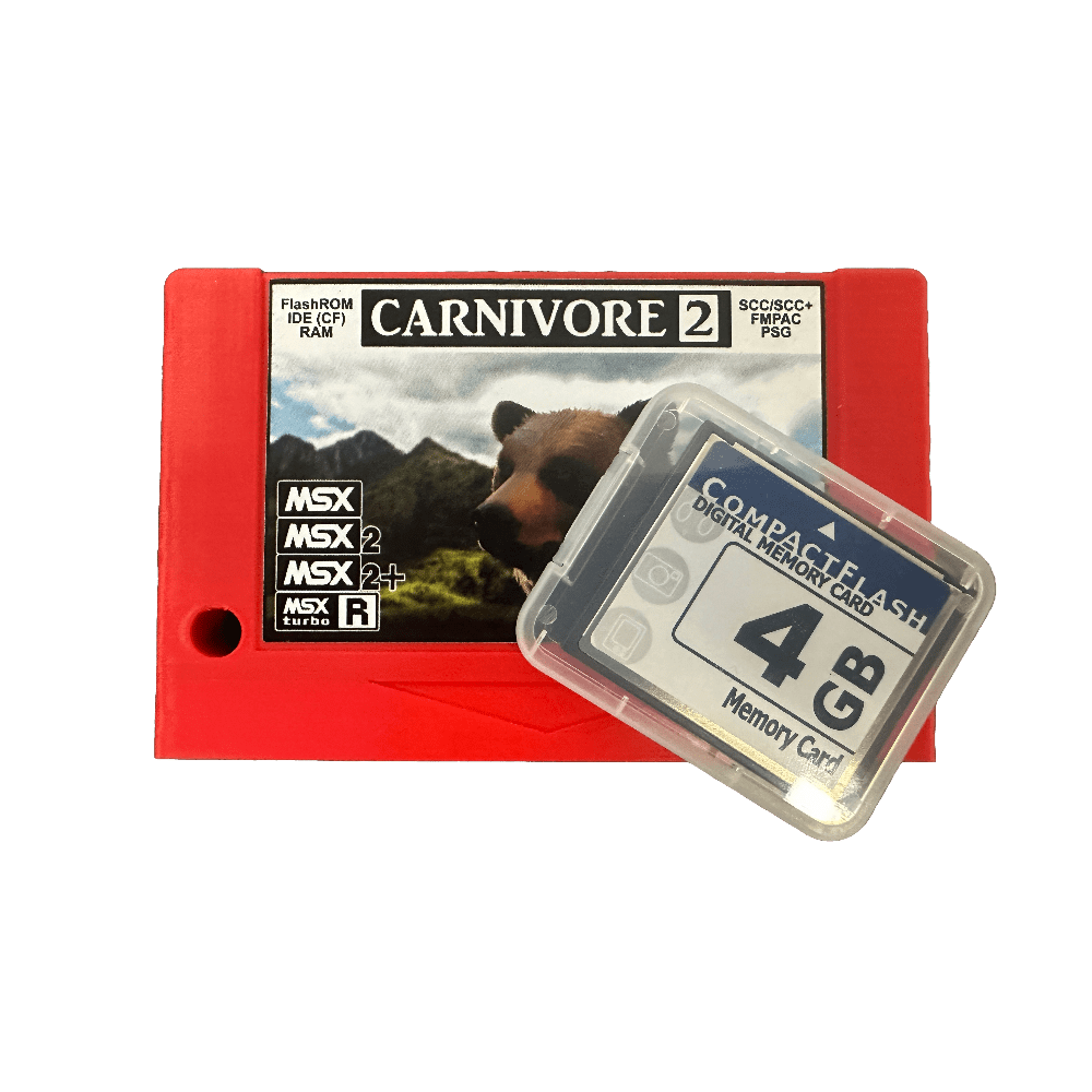 RBSC Carnivore2 MSX Cartridge – The Retro Hacker
