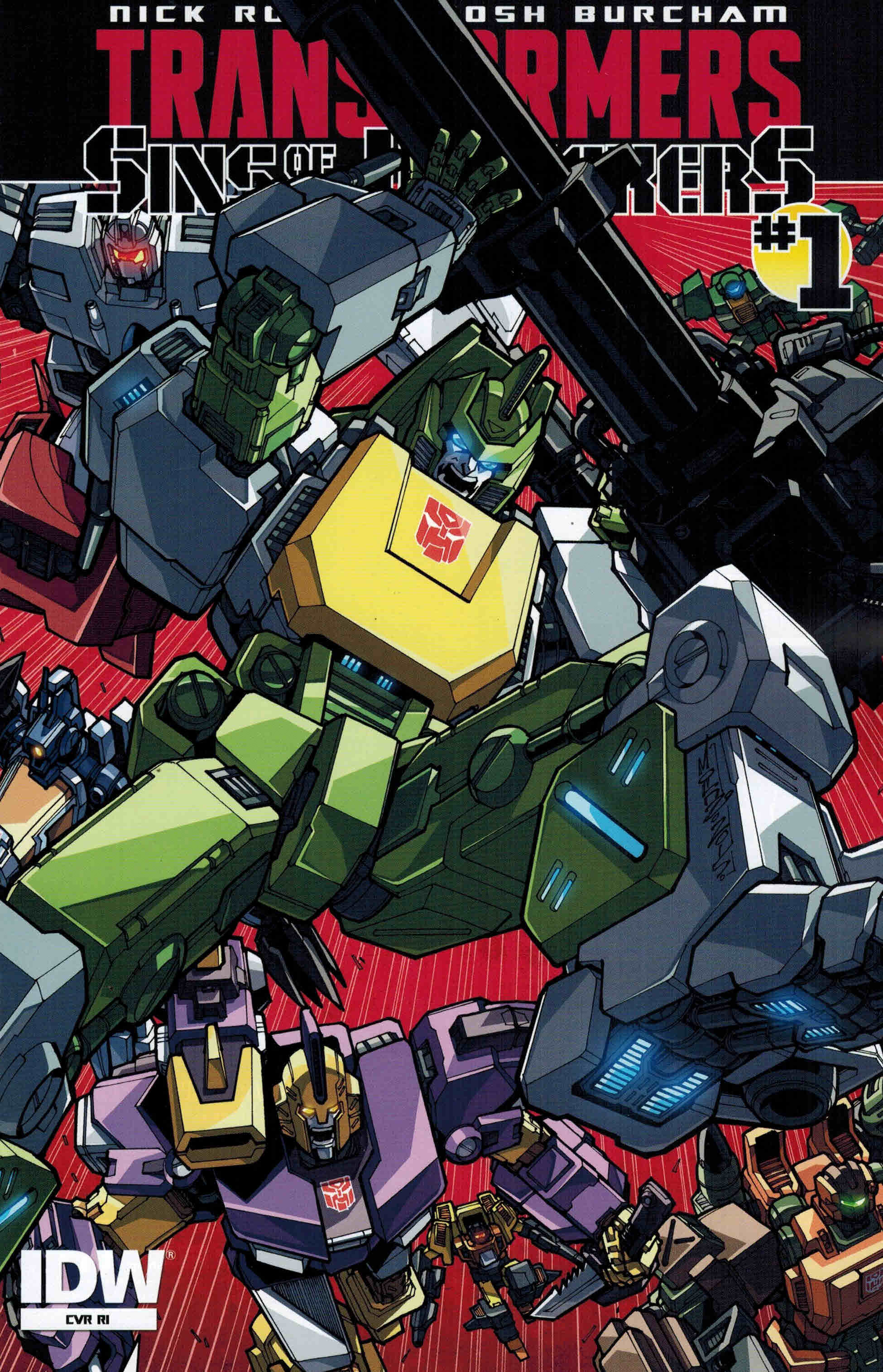 Transformers Sins of the Wreckers #1 1:10 Retailer Incentive