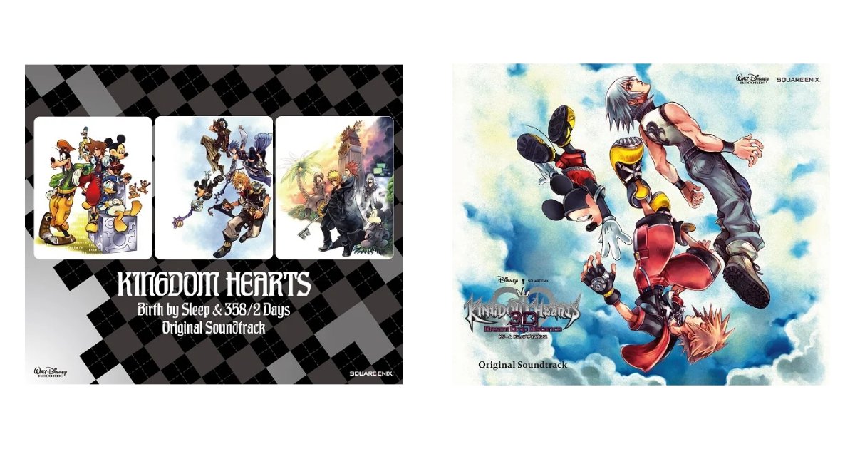 キングダム ハーツ」シリーズのオリジナル・サウンドトラック4商品が8