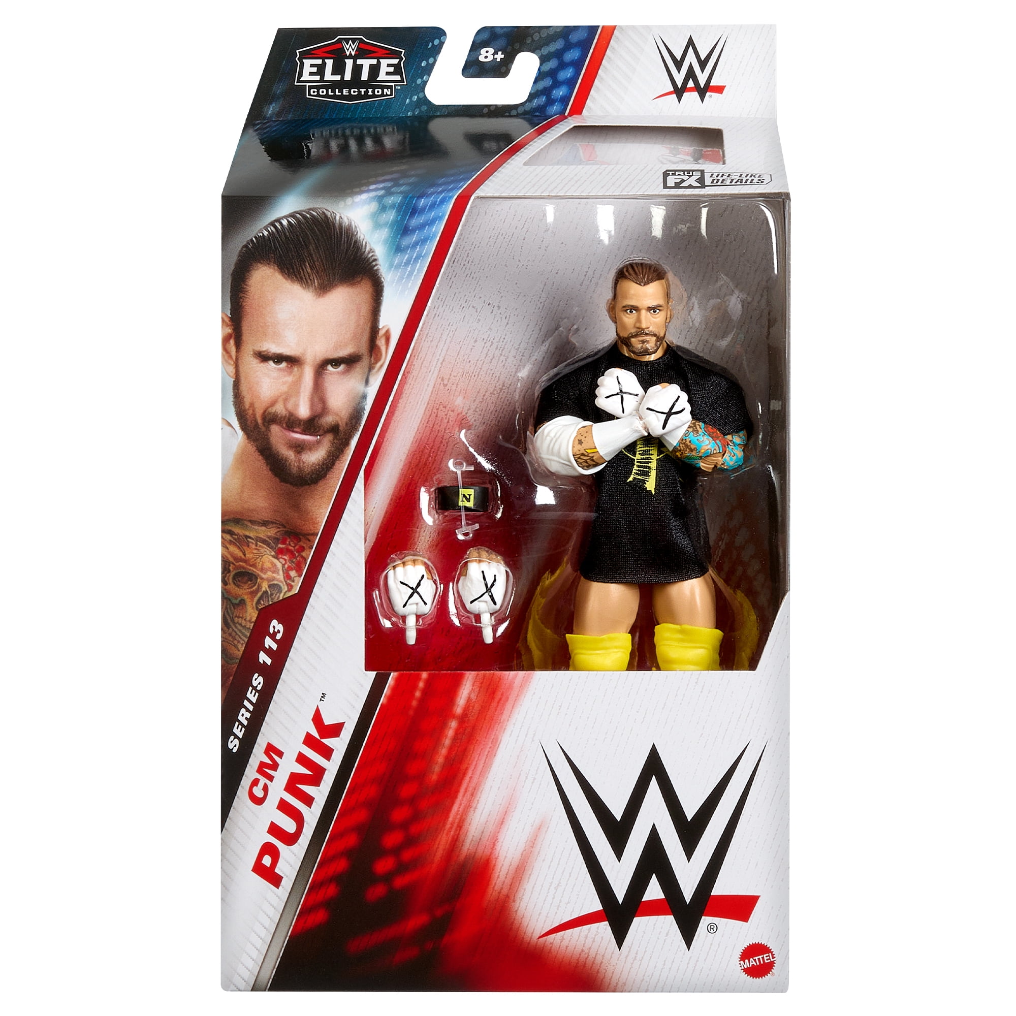 CM Punk (Macho Gear) - WWE Elite 113 Mattel WWE Toy Wrestling