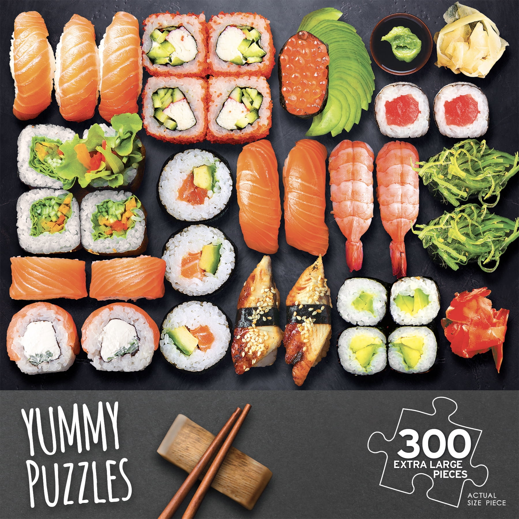 Cra-Z-Art Yummy 300-Piece Sushi Time XL Piece Jigsaw Puzzle