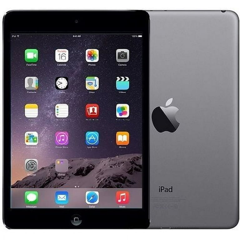 Restored 2013 Apple iPad mini Wi Fi 16 GB Space Gray (Refurbished