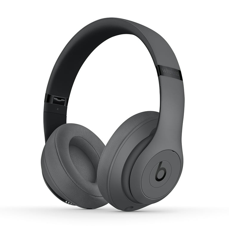 Beats Studio3 Wireless Over‑Ear Headphones - Gray - Walmart.com