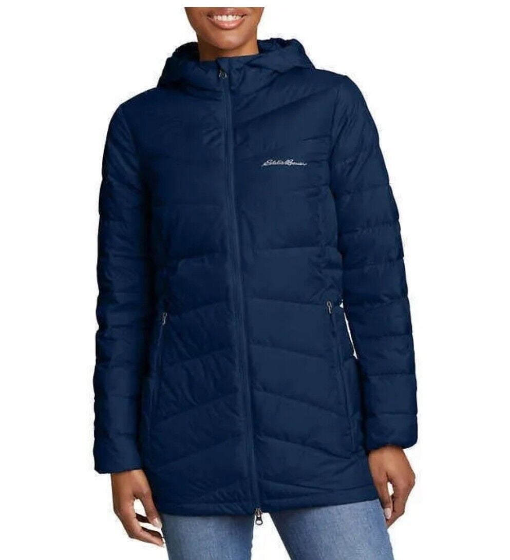 Eddie Bauer Women's EB650 Down Lightweight Chevron Puff Jacket