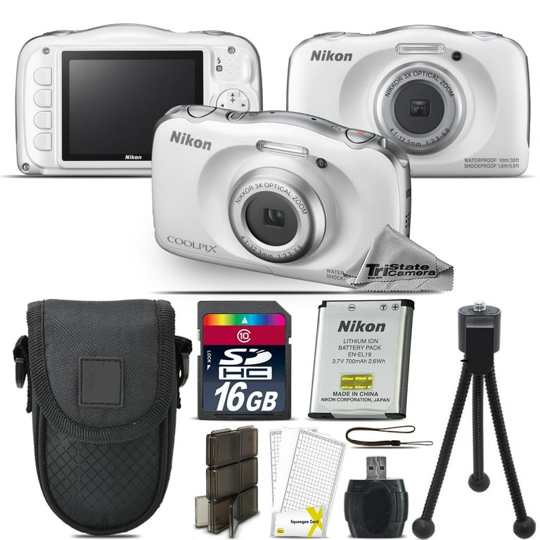 Nikon Coolpix W100 Digital Camera Bundle: Water, Freeze