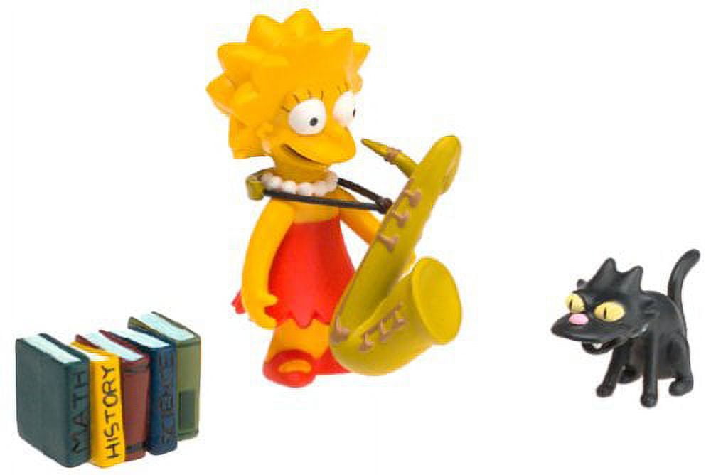 Simpsons Wave 1 Lisa Simpson Interactive Action Figure - Rare
