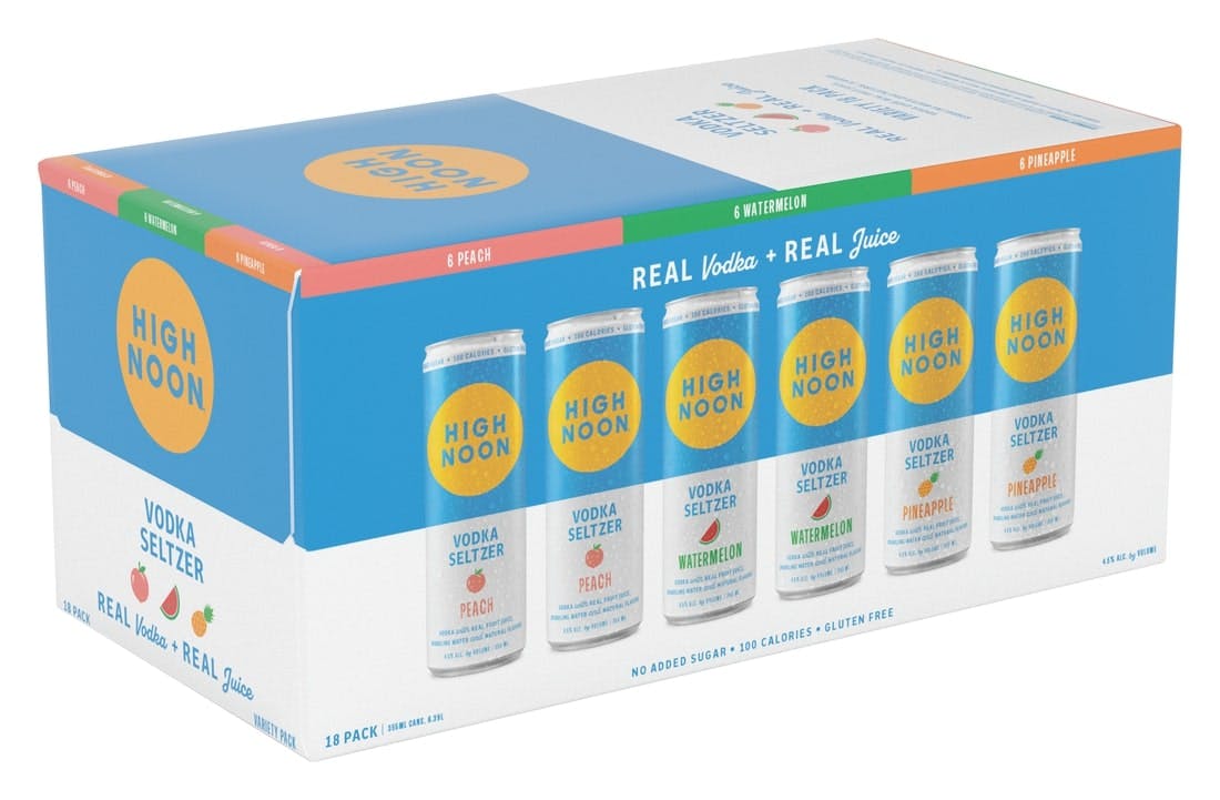 High Noon Spirits Variety Pack 18 pack 350ml Can - Argonaut Wine