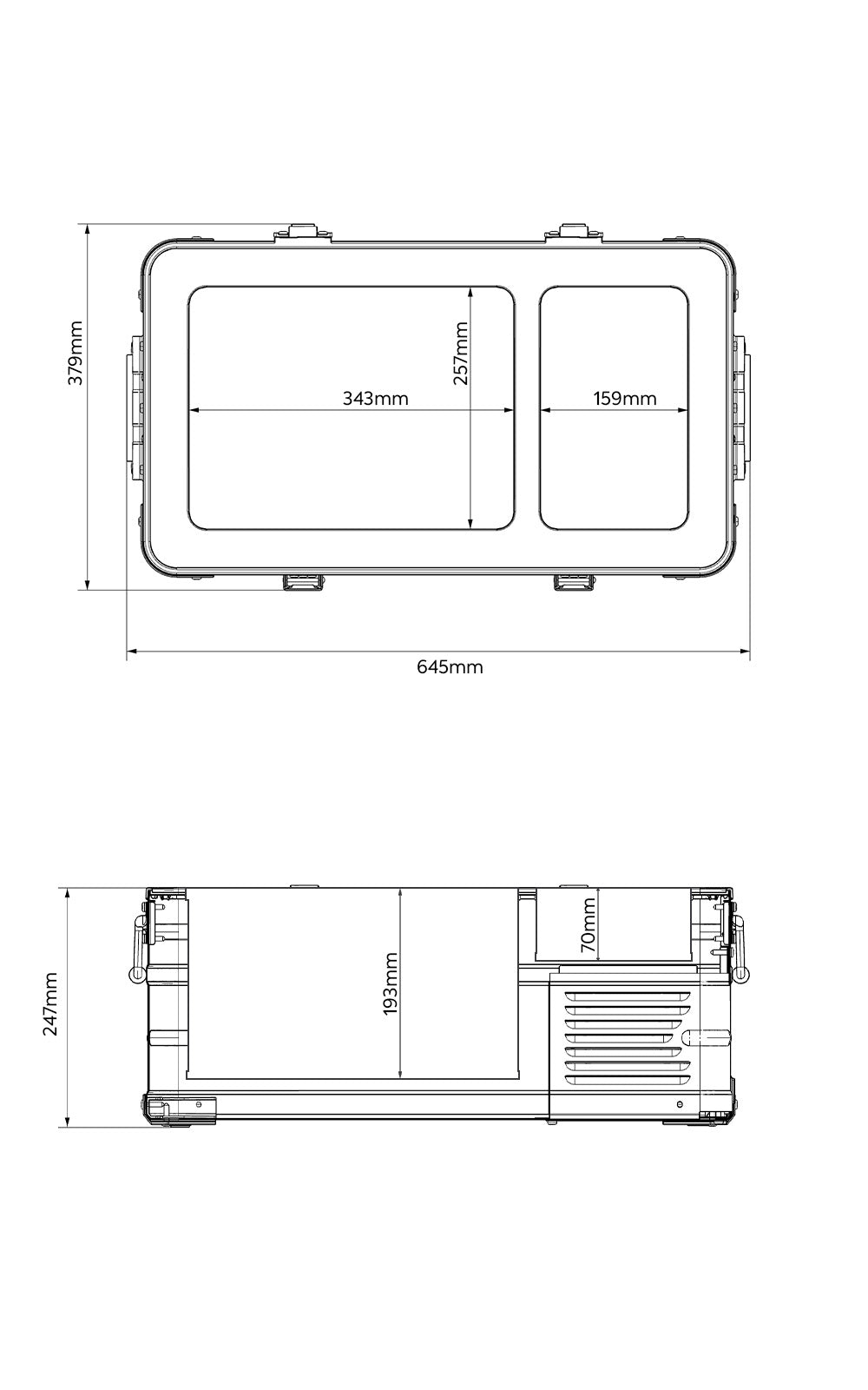 6周年記念 APL20 Black ポータブル冷蔵庫 車載用冷蔵庫 20L | ICECO