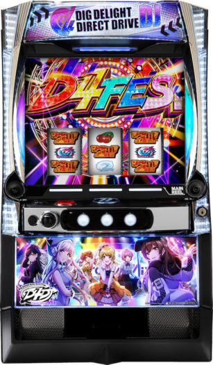 D4DJ」がスマスロでデビュー！登場するユニットによってAT性能が変化