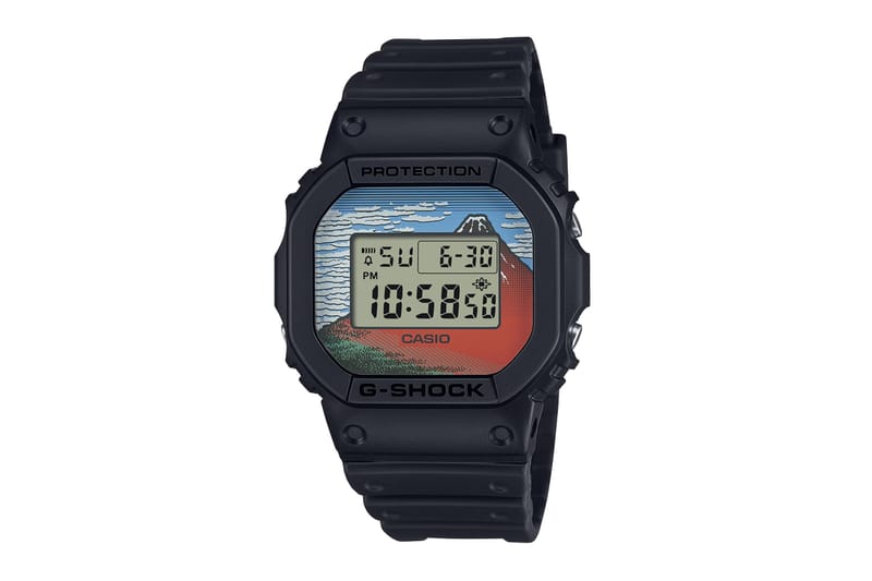 G-SHOCK x Hokusai DW-5600 Watch Release Info | Hypebeast