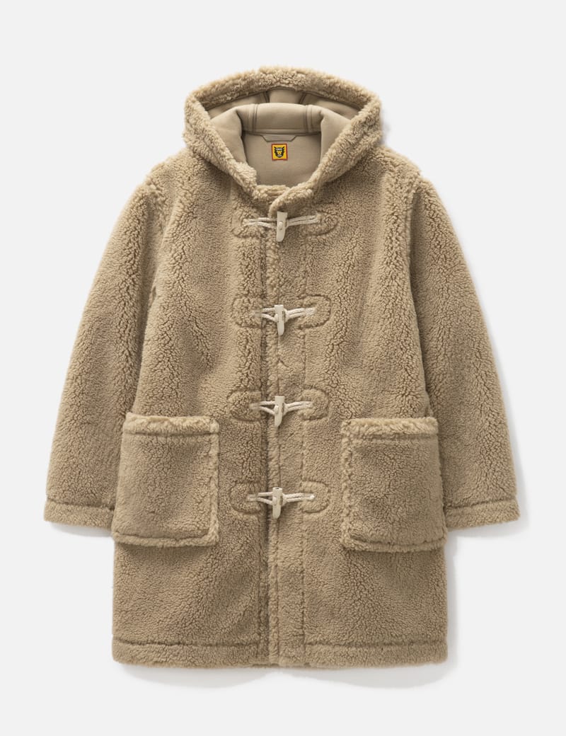 ヒューマンメイド - ウール ブレンド ボア フリース ダッフル コート | HBX