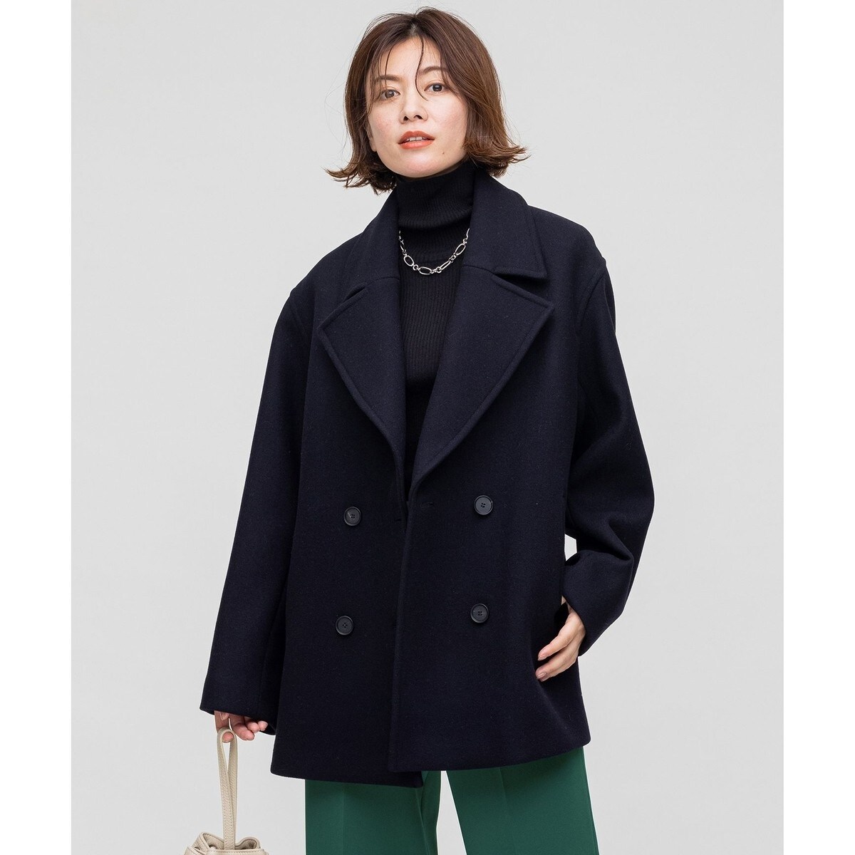 ソフトメルトン Pコート | 23区(23KU) | マルイウェブチャネル