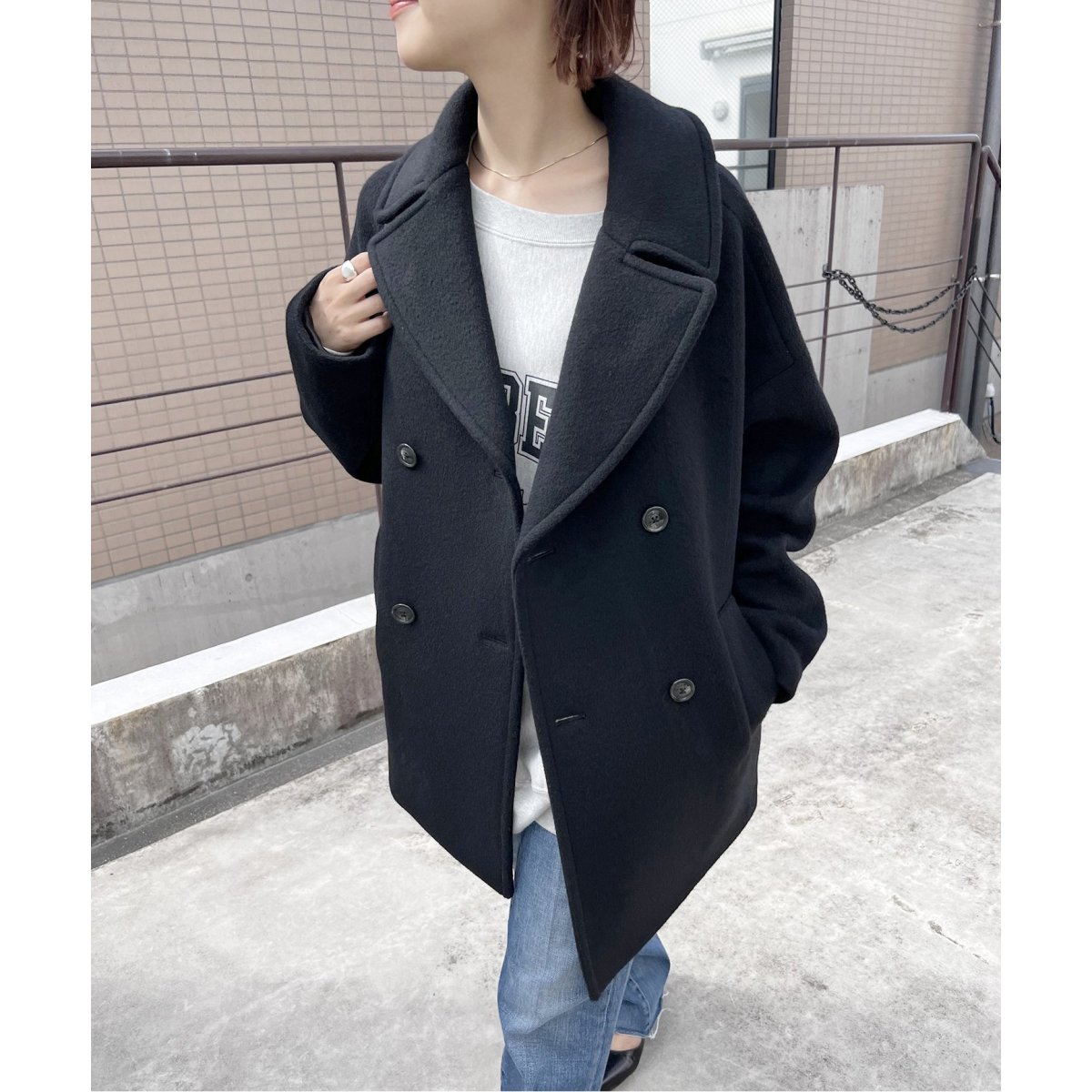 TICCA /ティッカ】ショートピーコート | スピック＆スパン(Spick and