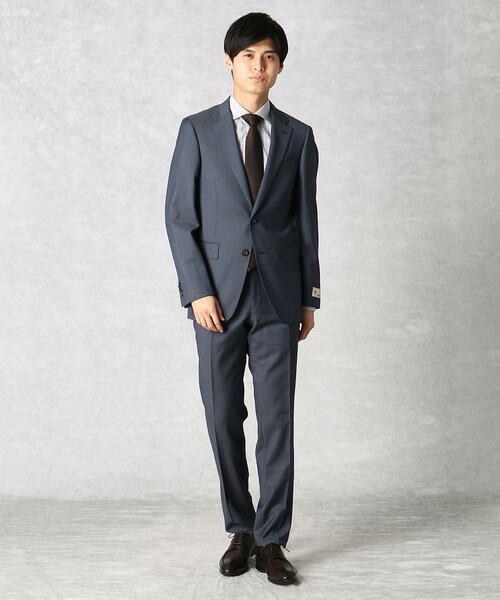 セール】 “CERRUTI” ジェノバ シャドーストライプスーツ