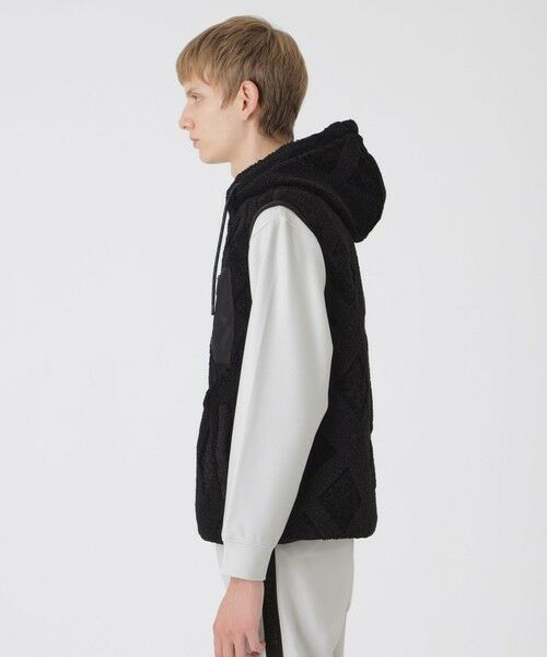 セール】 【BLACK lab.】シャドーチェックボアベスト （カットソー