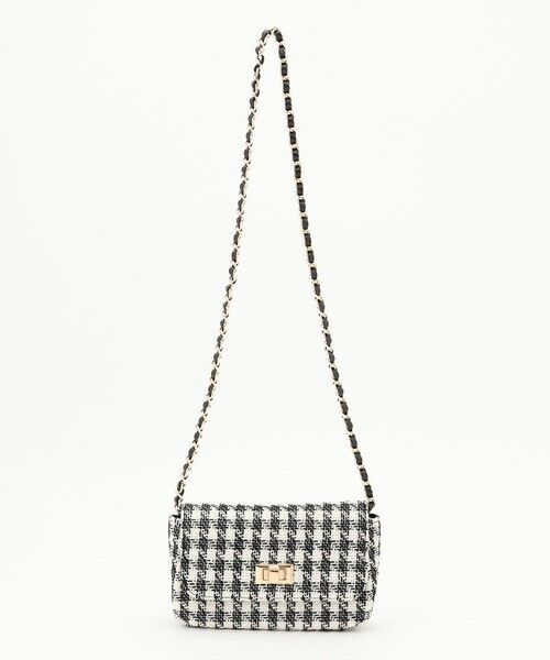 セール】 ツイードチェーン バッグ （ショルダーバッグ）｜ANY SIS