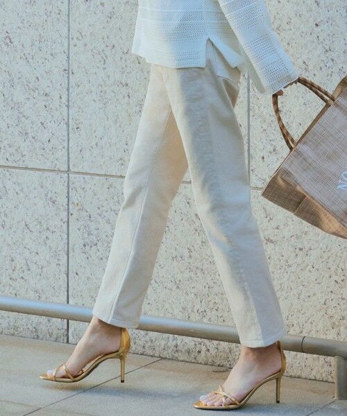 新色追加/杏さん着用】23区DENIM ボーイフィット パンツ （デニム