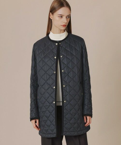 セール】 ライトキルティングノーカラーコート （その他アウター