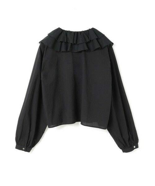 mizuiro ind ダブルフリルカラーシャツ （シャツ・ブラウス）｜mizuiro