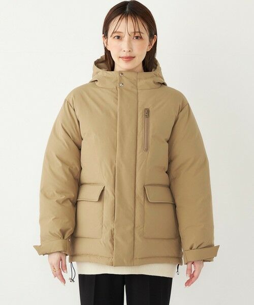 SHIPS Colors: フード ダウン ジャケット◇ （ダウンジャケット