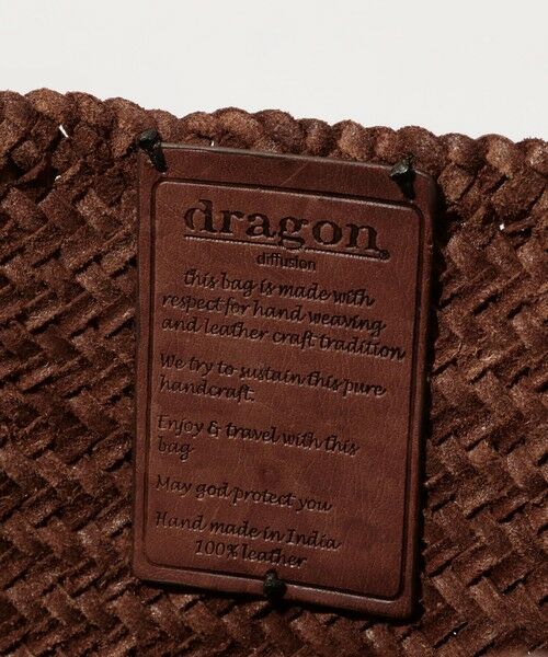 dragon DIFFUSION SOPHIE LARGE レザーメッシュ トートバッグ （トート