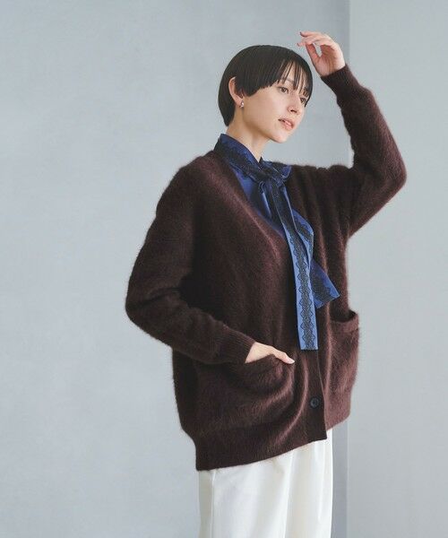 フォックスカシミヤ ミドル カーディガン （カーディガン・ボレロ