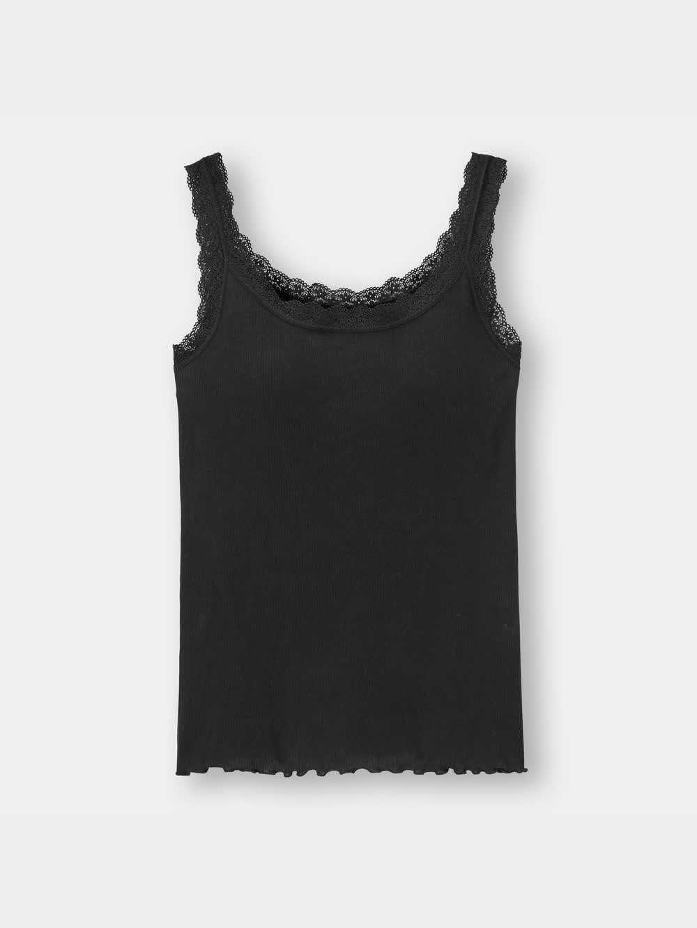 GU公式 | ブラフィールリブレースタンクトップ