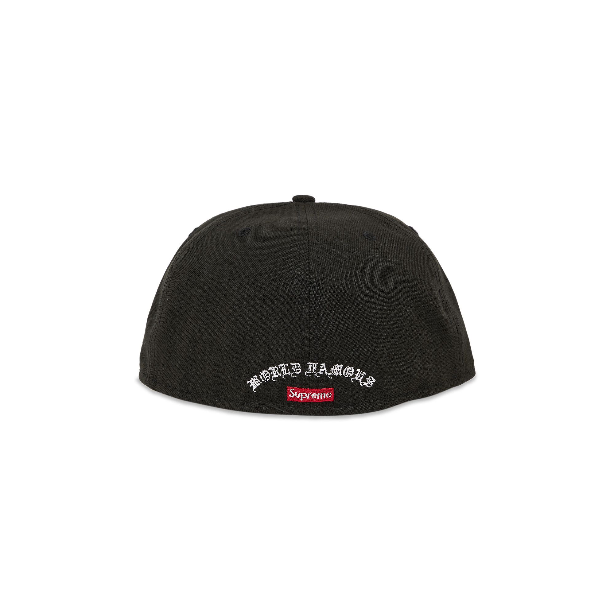 Buy Supreme Gold Cross S Logo New Era 'Black' - SS24H15 BLACK | GOAT