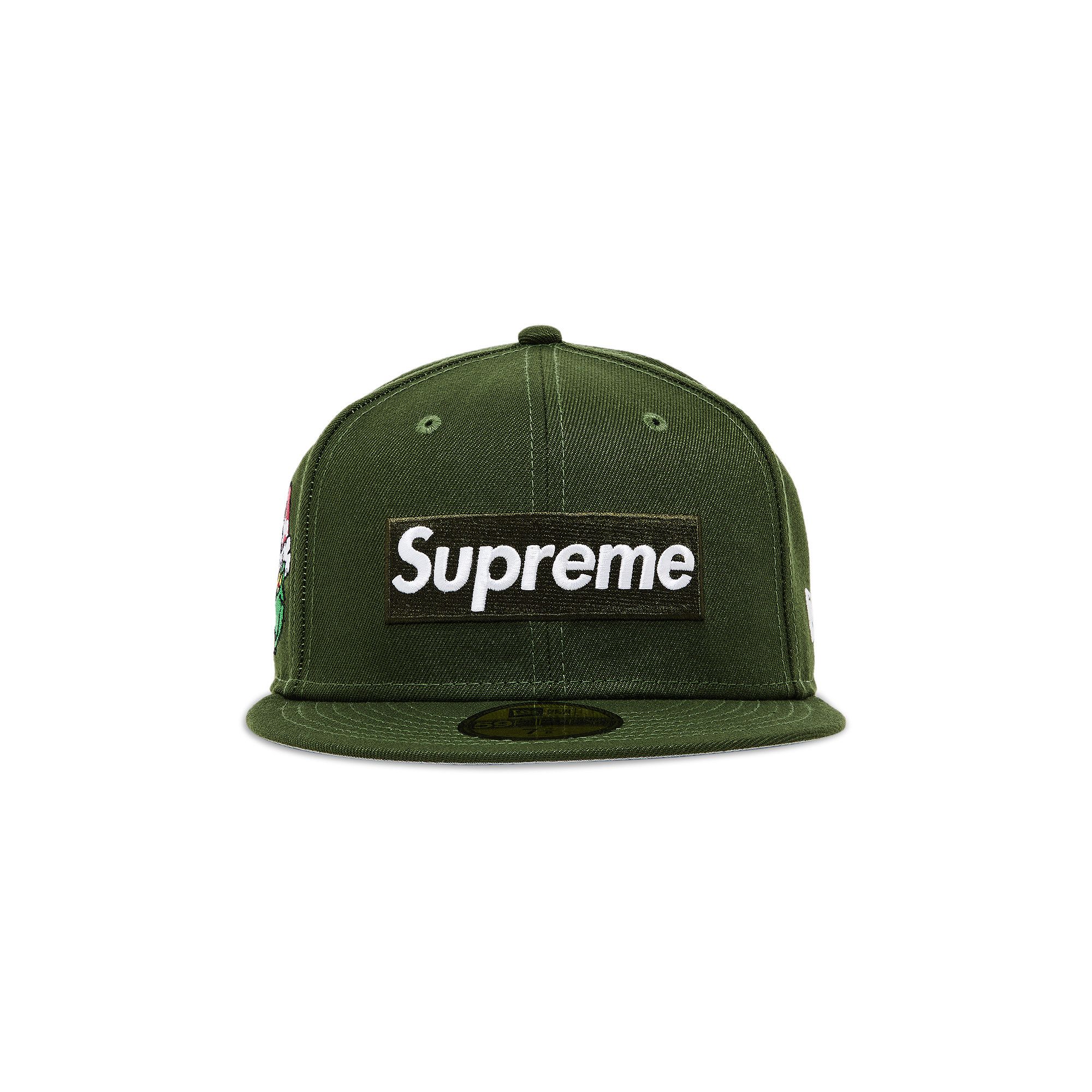 Buy Supreme Grinch Box Logo New Era 'Dark Olive' - FW24H102 DARK