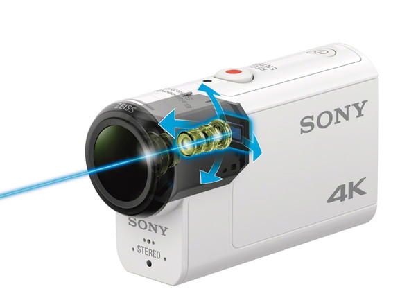 ソニー、光学手ブレ補正機能搭載の4Kアクションカム「FDR-X3000」：60m