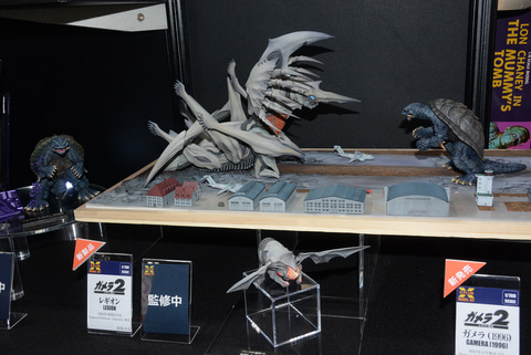プラモデルならではの表現を！ エクスプラスの「ガメラ」シリーズ