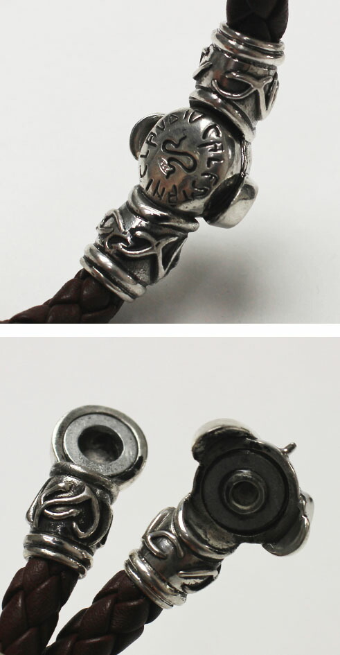 クラウディオ カレスターニ / CLAUDIO CALESTANI / シルバー×レザー