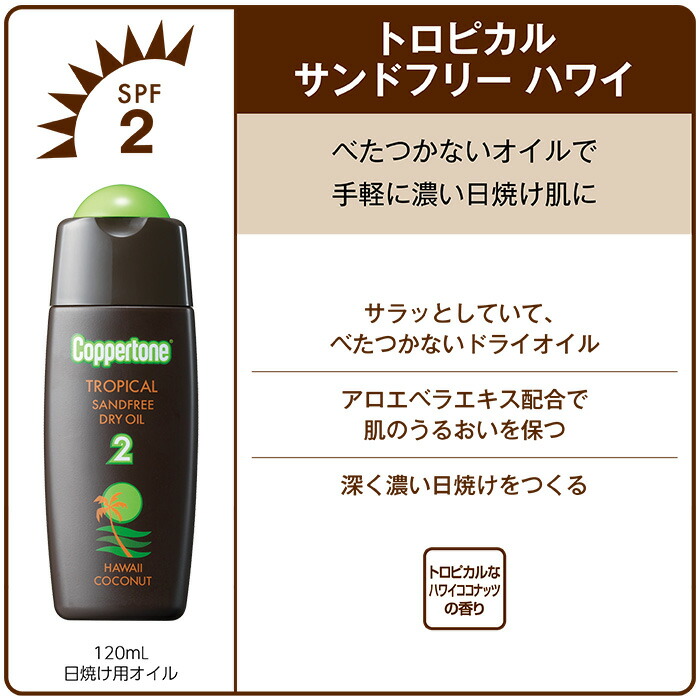 楽天市場】コパトーン サンタンニングシリーズ トロピカル サンド