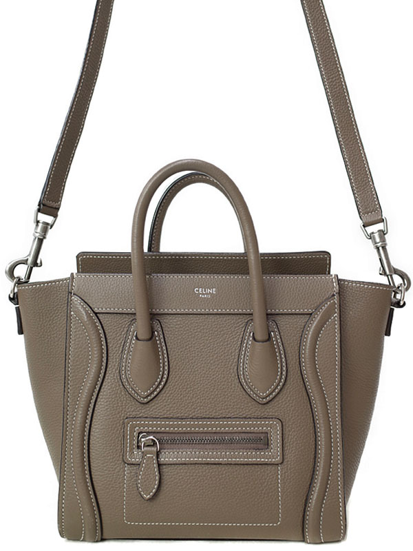 1円□ 未使用 展示品 セリーヌ CELINE ラゲージ マイクロショッパー