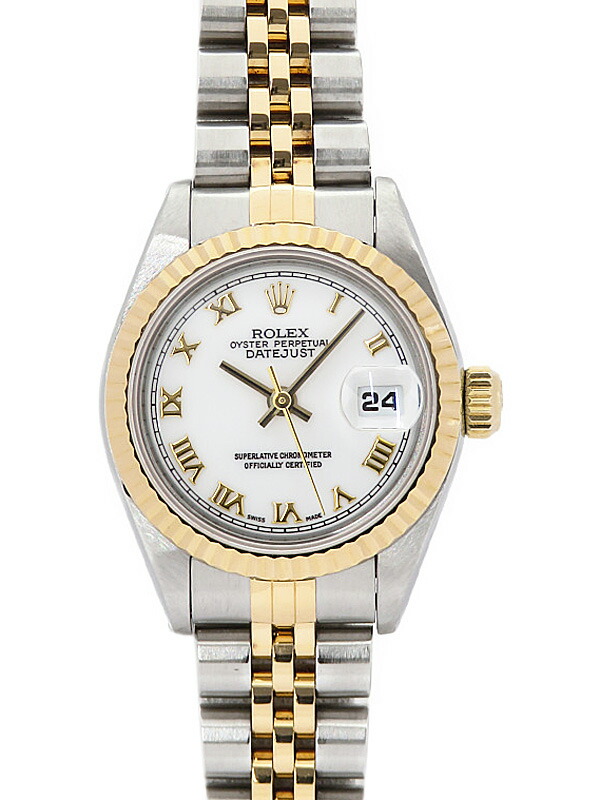 ROLEX】ロレックス『デイトジャスト』69173 W番'95年頃製 レディース