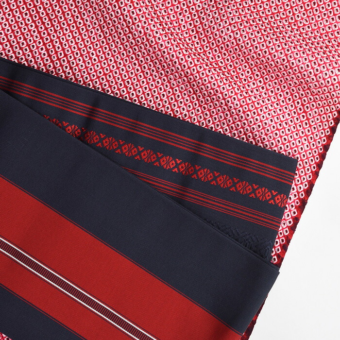 総鹿の子絞り 総疋田 京鹿の子 一目絞り 正絹小紋着尺 ：つゆくさ公式