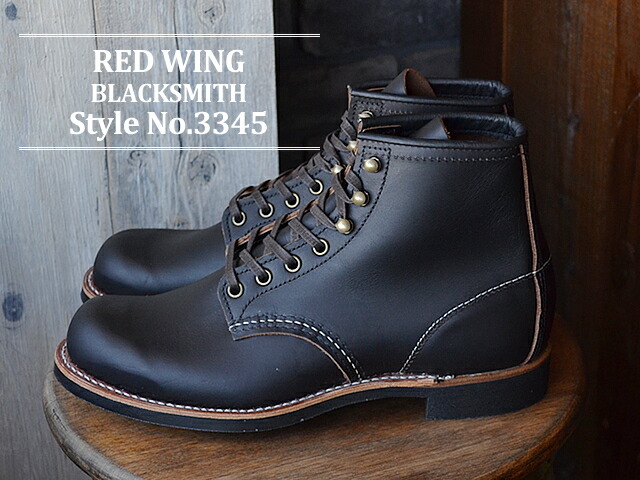RED WING レッドウィング 3345 BLACKSMITH ブラックスミス Black