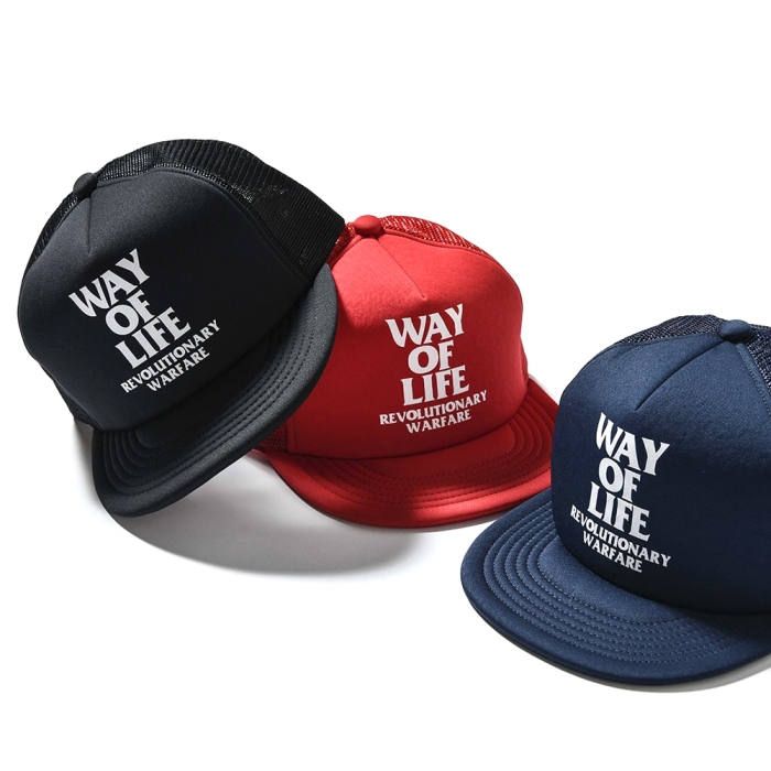 7月中旬入荷分) RATS / WAY OF LIFE MESH CAP 先行予約開始致しました