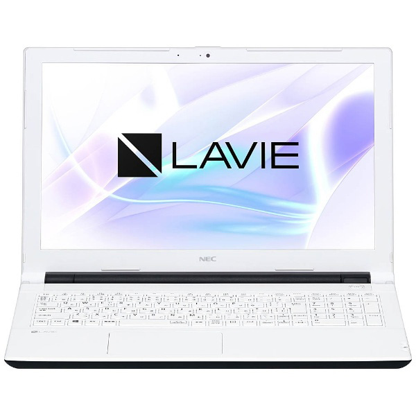 ノートパソコン LAVIE Note Standard ホワイト PC-NS100H2W ［15.6型