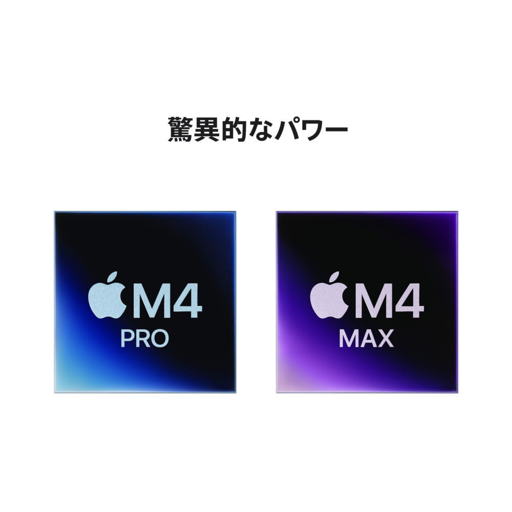 MacBook Pro 14インチ M4 Pro（14CPU/20GPU）スペースブラック MX2J3J
