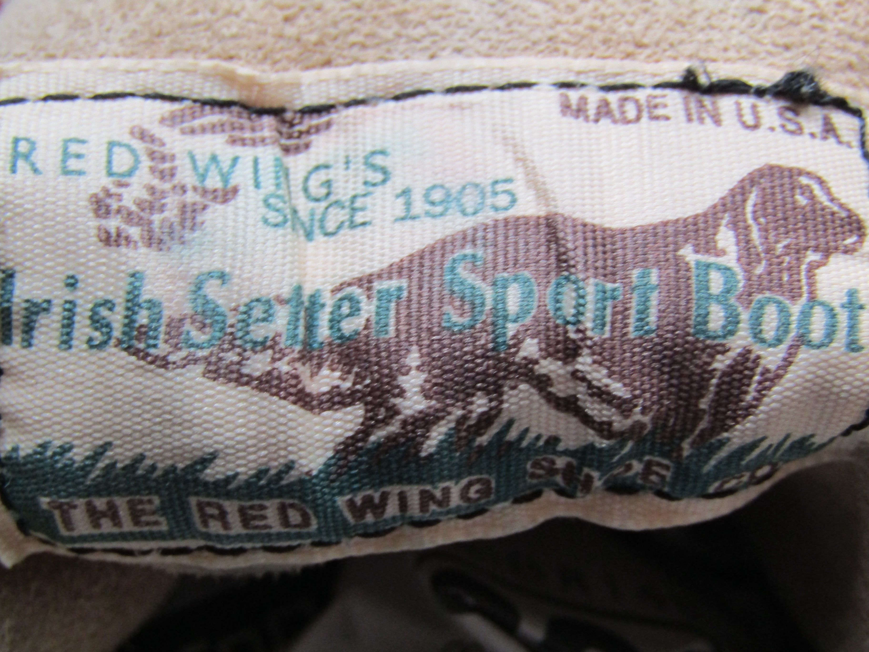 おすすめのレッドウィング⇒8173 四角犬タグ | レッドウィング主体の