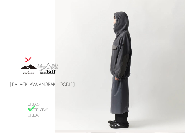 YDOT / ワイドット 】BALACKLAVA ANORAK HOODIE / バラクラバフードの