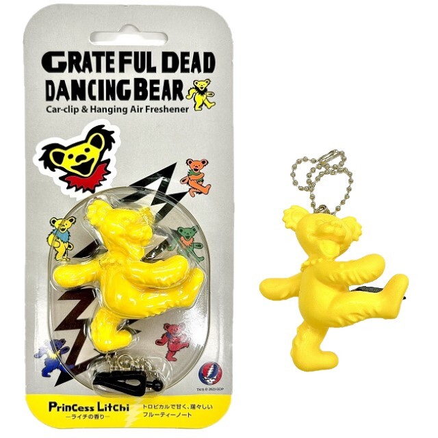 GRATEFUL DEAD ,AIR FRESHNER, 芳香剤, グレイトフルデッド,デッドベア