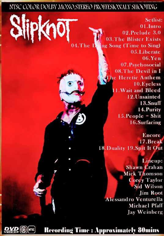 Slipknot スリップノット/Spain 2023